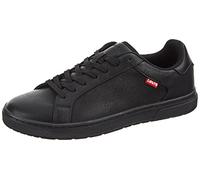 Levi's Men's Piper Sneakers, Full Black, 10.5 UK