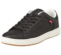 Levi's Men's Piper Sneakers, Regular Black, 8 UK