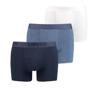 LEVIS Men's Premium Men's Boxer Briefs (3 Pack) Boxer Shorts, Blue Combo, S