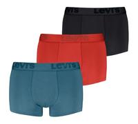 LEVIS Men's Premium Trunk, Blue/red/Black, M (Pack of 3)