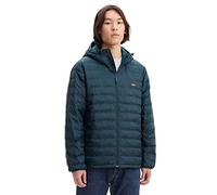 Levi's Men's Presidio Packable Hooded Lightweight Jacket Ponderosa Pine (Green) XL -