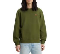 Levi's Men's Pullover Sweatshirt THE ORIGINAL HM CREW SEA MOSS FRENCH, Green, S
