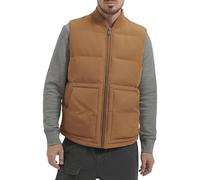 Levi's Men's Quilted Utility Puffer Vest, Worker Brown, L