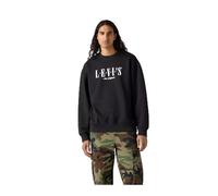 Levi's Men's Relaxd Graphic Crew Sweatshirt, Black (0455), L