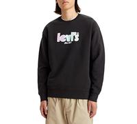 Levi's Men's Relaxd Graphic Crew Sweatshirt, BlackS., L