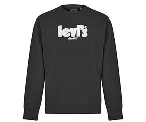 Levi's Men's Relaxd Graphic Crew Sweatshirt, BlackS., M