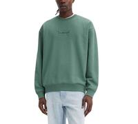 Levi's Men's Relaxd Graphic Crew Sweatshirt, Bw Crew Dark Forest, XS