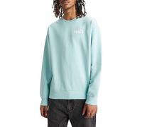 Levi's Men's Relaxd Graphic Crew Sweatshirt, Poster Chest Crew Pastel Turquoise, S