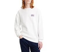 Levi's Men's Relaxd Graphic Crew Tie-dye Sw Crew White (0) S -