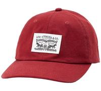 Levi's Men's Relaxed Dad Heritage Cap, Dull RED, UN