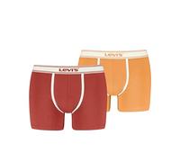 Levi's Men's Remastered Bodywear (Pack of 2), Cyber Yellow/Red, S