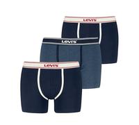 Levi's Men's Remastered Boxer Briefs, Navy Combo, XXL (Pack of 3)