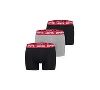 Levi´s Underwear Repeat Logo Brief Boxers 3 Units Black,Grey L Men
