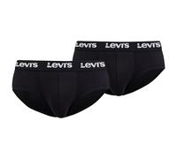 Levi's Men's Repeat Logo Brief 2P, black, L