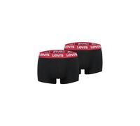 Levi's Men's Repeat Logo Trunk 2P, black/red, XL