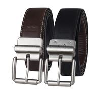 Levi's Men's Reversible Casual Jeans Belt Brown/Black Jones 52
