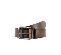 Levi's Men's Seine Metal Belt, Dark Brown, 70 cm
