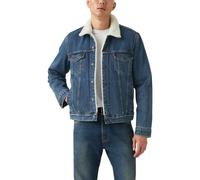 Levi's Men's Sherpa Trucker Jacket (Also Available in Big & Tall), (New) Dark Stonewash, Large