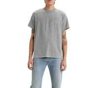 Levi's Men's Short Sleeve Classic Pocket Tee T-Shirt, Mid Tone Grey Heathe, XL