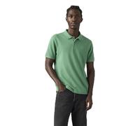 Levi's Men's Short Sleeve Polo Shirt Original with Piqué Texture, Standard Fit, Green (Pine Green), L