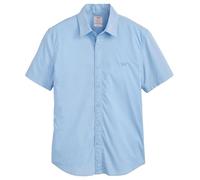 Levi's Men's Short-Sleeved Battery Housemark Slim Shirt, Della Robbia Blue, S