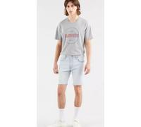 Levis Mens Shorts Denim Shorts 412 SLIM SHORTS, Light Blue, W38