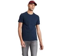 Levi's Men's Slim 2-pack Crewneck Tee, Dress Blues/ White, L