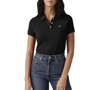 Levi´s ® Slim Short Sleeve Polo Black S Woman