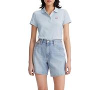 Levi's Men's Slim Housemark Polo Shirt with Button Down Collar, Skyway, L