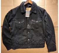 Levis Type 3 Sherpa Jacket - Black black S