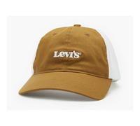 Levi's Mens Snapback Flexfit Trucker Cap ~ Vintage Logo khaki