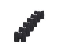 LEVIS Men's Boxer, Black, XL (Pack of 6)