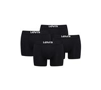 LEVIS Men's Boxer, Black, XXL (Pack of 4)