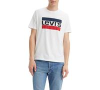 Levi's Men's Sportswear Logo Graphic T-Shirt, White, XXL