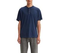 Levi's Men's Ss 4 Button Henley Shirt, Naval Academy, S