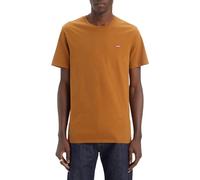 Levi's Men's Ss Original Housemark Tee-Chesthit Logo T-Shirt, Dark Ginger, XS