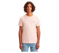 Levi's Men's Ss Original Housemark Tee-Chesthit Logo T-Shirt, Peachskin, XS
