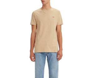 Levi's Men's Ss Original Housemark Tee- Core Chesthit Logo T-Shirt, Fields of Rye, S