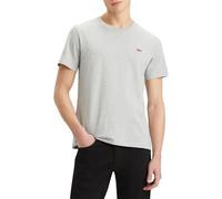 Levi's Men's Ss Original Housemark Tee-Core Chesthit Logo T-Shirt, Mid Tone Grey Heather Jersey, L