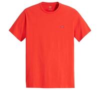 Levi's Men's Ss Original Housemark Tee T-Shirt, Valiant Poppy, XS