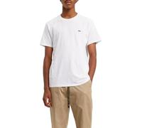 Levi's Men's Ss Original Housemark Tee T-Shirt, White, XL