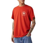Levi's Men's Ss Relaxed Fit Tee T-Shirt, Archival Laso Man Ketchup, XL