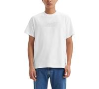 Levi's Men's Ss Relaxed Fit Tee T-Shirt, Corded Headline White+, XL