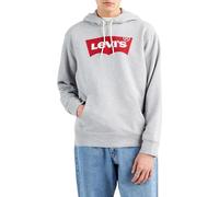 Levi's Men's Standard Graphic Sweatshirt Hoodie, Logo Two Color Heather Gray, XS