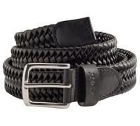 Levi's Men's Stretch Braid Composition Leather Belt, Caviar, 95