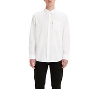 Levi's Men's Sunset 1-Pocket Standard Button Down Shirt, White 17, S
