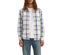 Levi's Men's Sunset 1-Pocket Standard Shirt, Jim Plaid Rainy Day, S
