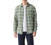 Levi's Men's Sunset 1-Pocket Standard Shirt, Nolan Plaid Sage, M