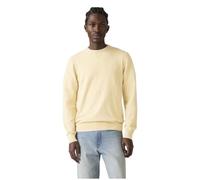 Levi's Men's Sweatshirt Lightweight Housemark with Stretch, Crew Neck, Yellow (Rutabaga), XL