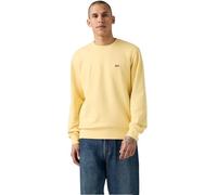 Levi's Men's Sweatshirt Original in Cotton with Crew Neck, Yellow (Straw), S